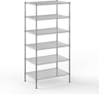 Regal Altair 24" Deep x 36" Wide x 74" Height Wire Shelving Kit | 6-Tier | NSF Commercial Storage Rack Unit
