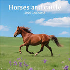 2026 Wall Calendar, Large Monthly Wall Calendar Dogs, Jan 2026 - Dec 2026, 12" x 24" (Opened), Hanging Planning Calendars for Family Home Office Supplies