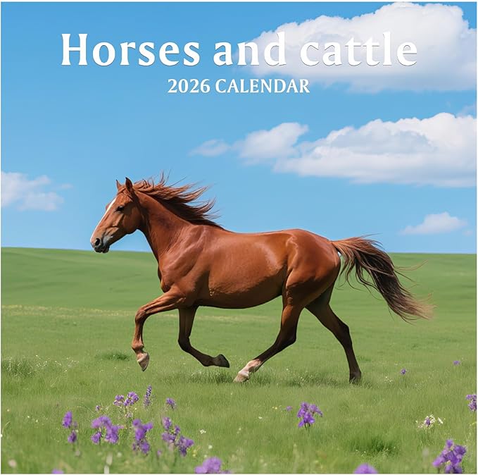 2026 Wall Calendar, Large Monthly Wall Calendar Dogs, Jan 2026 - Dec 2026, 12" x 24" (Opened), Hanging Planning Calendars for Family Home Office Supplies