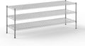 Regal Altair 21" Deep x 72" Wide x 27" Height Wire Shelving Kit | 3-Tier | NSF Commercial Storage Rack Unit