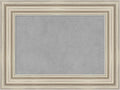 Amanti Art Silver Framed Magnetic Board 18x24 Small Vision Board for use with Magnets, 100% Metal Sheet to Display Items as Office Decor or for Home Organization in mudroom, Kitchen or Kids Room