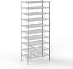 Regal Altair 21" Deep x 36" Wide x 86" Height Wire Shelving Kit | 10-Tier | NSF Commercial Storage Rack Unit