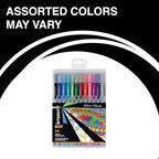 BIC Intensity Fineliner Marker Pen Set, Fine Point Pens (0.4 mm), Assorted Colors, 24-Count Pack, Markers for School