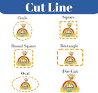 Sunshine Stickers Custom Waterproof Vinyl Stickers with Your Image Photo Text or Logo | Personalized Dishwasher Safe Label for Business Logo