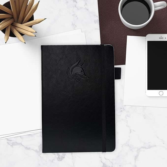 Clever Fox Inventory & Sales Log Book for Small Business – Inventory Ledger Book, Inventory Notebook, Order Tracker Book for Purchases, Sales & Reorders – Undated, Hardcover, A5, Black