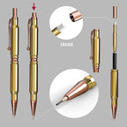 .308 Real Brass Casing Mechanical Pencil - Tactical Gift Box - Polished Brass