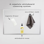 Remooble Dry Erase Whiteboard Cleaner Spray - Safely Removes Tough Stains and Ghosting (12 Pack)