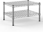 Regal Altair 18" Deep x 24" Wide x 14" Height Wire Shelving Kit | 2-Tier | NSF Commercial Storage Rack Unit