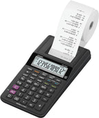 Casio HR-10RC Mini Desktop Printing Calculator | Portable | 12-Digit Display | One-Color Printer | Tax & Currency | Ideal for Taxes, Bookkeeping & Accounting Tasks, Black