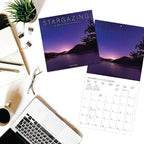 Graphique 2026 Stargazing Wall Calendar | 12” x 12” | Thick Paper | Home & Office Organizer | Large Monthly Grid | 3 Languages & Marked Holidays | 4 Month Preview Page for 2027