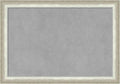 Amanti Art Silver Framed Magnetic Board 14x20 Small Vision Board for use with Magnets, 100% Metal Sheet to Display Items as Office Decor or for Home Organization in mudroom, Kitchen or Kids Room