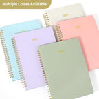 2026 Planner, Annecy Weekly ＆ Monthly Planner 2026, Jan. 2026 – Dec. 2026, 6.4" x 8.5" Monthly Agenda Planner with Tabs, Flexible Linen Cover, Spiral Binding, Double-sided Pocket, Bookmark, Beige