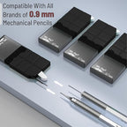 Mr. Pen- 0.9 Millimeter Lead Refills for Mechanical Pencils, 2B, 4 Pack, 280 PCS, 0.9 Lead Refills