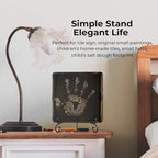 TR-LIFE Plate Stands for Display - 6 Inch Holder + Metal Easel Stand for Picture Frame, Decorative Plates, Book, Photo, Collectibles (2 Pack)