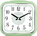 Tinload 5.5" Large Analog Alarm Clock Silent Non Ticking, Gentle Wake, Beep Sounds, Increasing Volume, Battery Operated Snooze and Manual Light, Easy Set