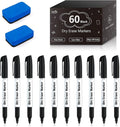 Black Dry Erase Markers - Set of 60