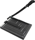 TEXALAN Precision Paper Cutter for A4/B5/A5/B6/B7, 10x13 inches, 70GSM Capacity, Metal Base Black