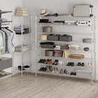 Regal Altair 14" Deep x 72" Wide x 74" Height Wire Shelving Kit | 8-Tier | NSF Commercial Storage Rack Unit