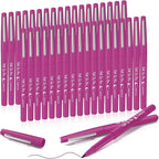 Fuyoooo 36 Pcs Felt Tip Pens 0.7mm Medium Point Colored Felt Tip Pens for Journaling Planner Writing Note-taking Art Office and School Supplies(Pink)