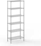 Regal Altair 18" Deep x 36" Wide x 96" Height Wire Shelving Kit | 6-Tier | NSF Commercial Storage Rack Unit