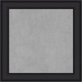 Amanti Art Black Framed Magnetic Board 25x25 Medium Vision Board for use with Magnets, 100% Metal Sheet to Display Items as Office Decor or for Home Organization in mudroom, Kitchen or Kids Room