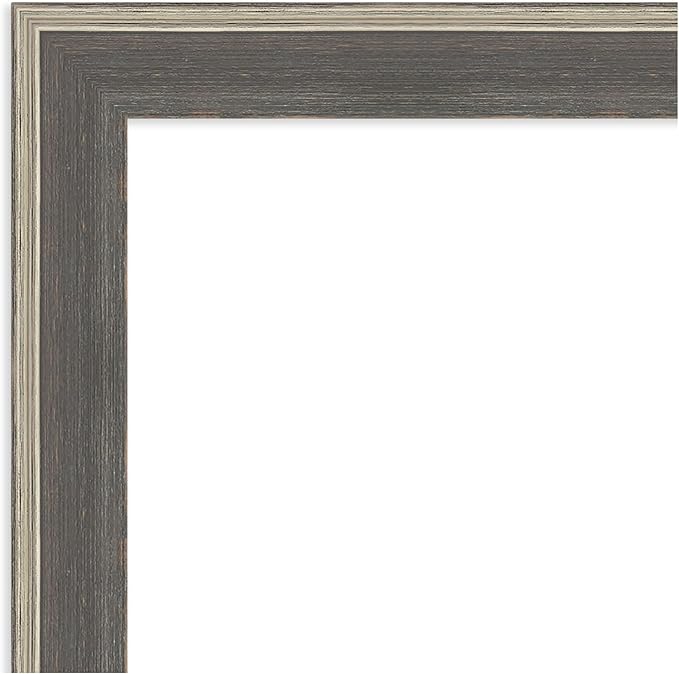 Amanti Art Grey Framed Magnetic Board 29x29 Medium Vision Board for use with Magnets, 100% Metal Sheet to Display Items as Office Decor or for Home Organization in mudroom, Kitchen or Kids Room