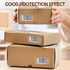 Zonon 5000 Pcs Clear Labels Label Protector Clear Stickers Wafer Seals Waterproof Labels for Protecting Barcodes, Numbers and Stickers (3.15 x 1.18 Inch,Rectangle)