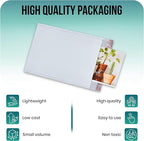 Levex - #000 4" x 8" [200 Pack] Poly Bubble Mailers, Padded Envelope Mailers, Packing Envelope & Mailing Bags for Shipping
