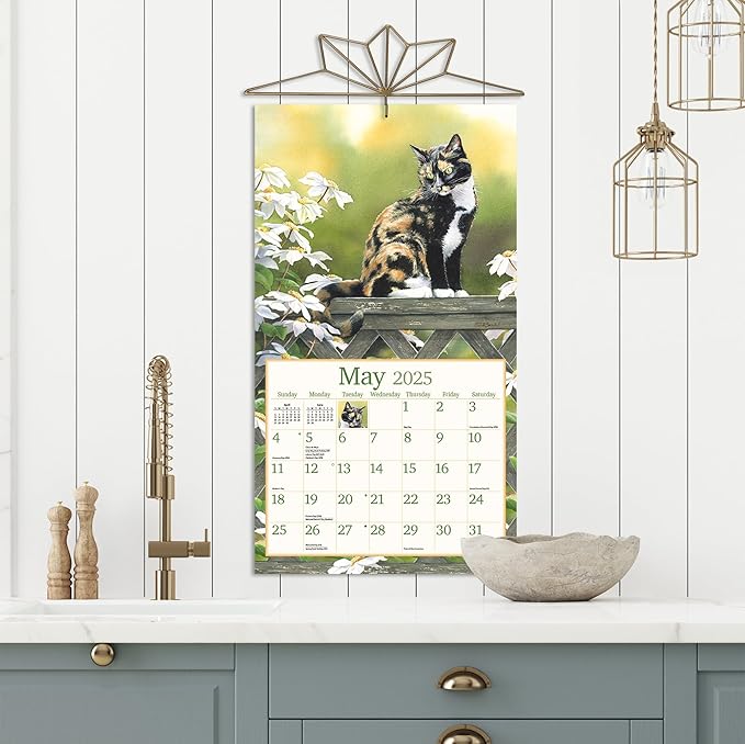 LANG Cats In The Country 2025 Wall Calendar (25991001899)