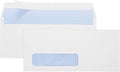 Office Deed 500#10 Envelopes SELF SEAL Business Envelope Single Window Design, Security Tint Pattern for Secure Mailing, Invoices, Statements & Legal Document, 4-1/8 x 9-1/2 Inches