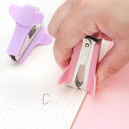 ZZTX 3 Pack Staple Remover Staple Puller Removal Tool for Home, School, Office (Pink, Blue, Purple)