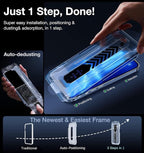 UltraGlass UNBREAK TOP 9H+ Glass for iPhone 12 Pro Max Screen Protector [Military Grade Shatterproof & Longest Durable] Full Screen iPhone 12 Pro Max Glass, 2024 Upgrade, 2 Packs