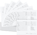 120 Pcs 9 x 12 In Vehicle Dealer Jackets for Car Sales 32lb Colored Printed Deal Envelopes Dealership Supplies File Jackets Automotive Folders for Car Dealerships (White)