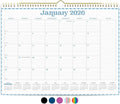 PAPERAGE 2026 Calendar, 12 Months (January 2026 - December 2026), Medium (11.5 in x 14.75 in), Minimalist Wall and Desk Calendar with Monthly Views, Yearly Plans & Notes Section – Pastel
