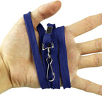 Ollain Badge Lanyards Flat Lanyard Swivel Hooks Neck Bulk lanyards with Clip 50 Pack