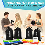 GHCTFE 20PCS Resistance Bands Bulk Set for Trainers, Small Groups & Fitness Classes, Mini Bands for Glutes, Legs, and Core Workouts, Loop Exercise Bands with Storage Bag, Gift for Workout Buddies