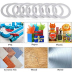 cridoz Double Sided Adhesive Tape, 9 Rolls Double-Side Craft Tape for Card Making, Scrapbooking, DIY Crafts and Office School Stationery Supplies (1/4 Inch, 25 Yards Per Rool)