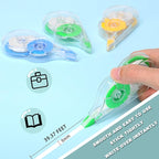 Jovanssen White Correction Tape, 12 Pack, 39.37 Feet Correction Tape for School And Office, writing supplies and correction supplies