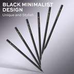 VUSIGN #2 Pencils Bulk, 72 Pack Pre-Sharpened HB Pencils, With 1 Sharpener & 2 Erasers for School, Office, Writing, Drawing Use,Black