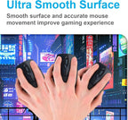 LQFIWSS Tokyo Street Cute Large Gaming Mouse Pad, Purple Blue Anime City XXL, 35.4L x 15.7W inches, Fabric, Polyvinyl Chloride, Office Products