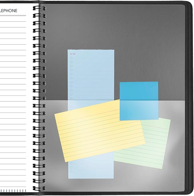 AT-A-GLANCE 2026 Planner, Monthly, 7" x 8-3/4", Medium, Black (701200526)