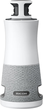 RICOH Meeting 360-360° Conference Room Camera - AI-Powered - Active Speaker Focus - USB-C Bus Powered - Zoom Certified - Works with Microsoft Teams, Google Meet, Cisco Webex