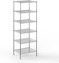 Regal Altair 24" Deep x 30" Wide x 86" Height Wire Shelving Kit | 6-Tier | NSF Commercial Storage Rack Unit