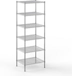 Regal Altair 24" Deep x 30" Wide x 86" Height Wire Shelving Kit | 6-Tier | NSF Commercial Storage Rack Unit
