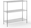 Regal Altair 21" Deep x 54" Wide x 54" Height Wire Shelving Kit | 3-Tier | NSF Commercial Storage Rack Unit