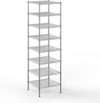 Regal Altair 24" Deep x 24" Wide x 86" Height Wire Shelving Kit | 8-Tier | NSF Commercial Storage Rack Unit