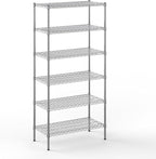 Regal Altair 18" Deep x 36" Wide x 74" Height Wire Shelving Kit | 6-Tier | NSF Commercial Storage Rack Unit