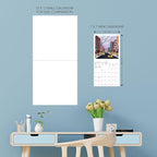 Graphique 2026 Joyful Landscapes Mini Wall Calendar | 7” x 7” | Thick Paper | Home & Office Organizer | Large Monthly Grid | 3 Languages & Marked Holidays | 4 Month Preview Page for 2027