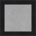 Amanti Art Black Framed Magnetic Board 21x21 Small Vision Board for use with Magnets, 100% Metal Sheet to Display Items as Office Decor or for Home Organization in mudroom, Kitchen or Kids Room