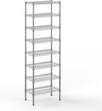Regal Altair 14" Deep x 24" Wide x 74" Height Wire Shelving Kit | 8-Tier | NSF Commercial Storage Rack Unit